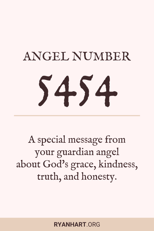  3 духовни значения на ангелското число 5454