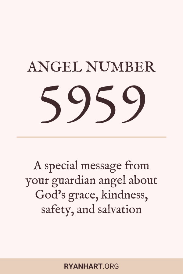  3 eņģeļu numura 5959 maģiskās nozīmes