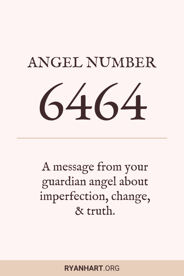  3 Misteriosos Significados do Anxo Número 6464