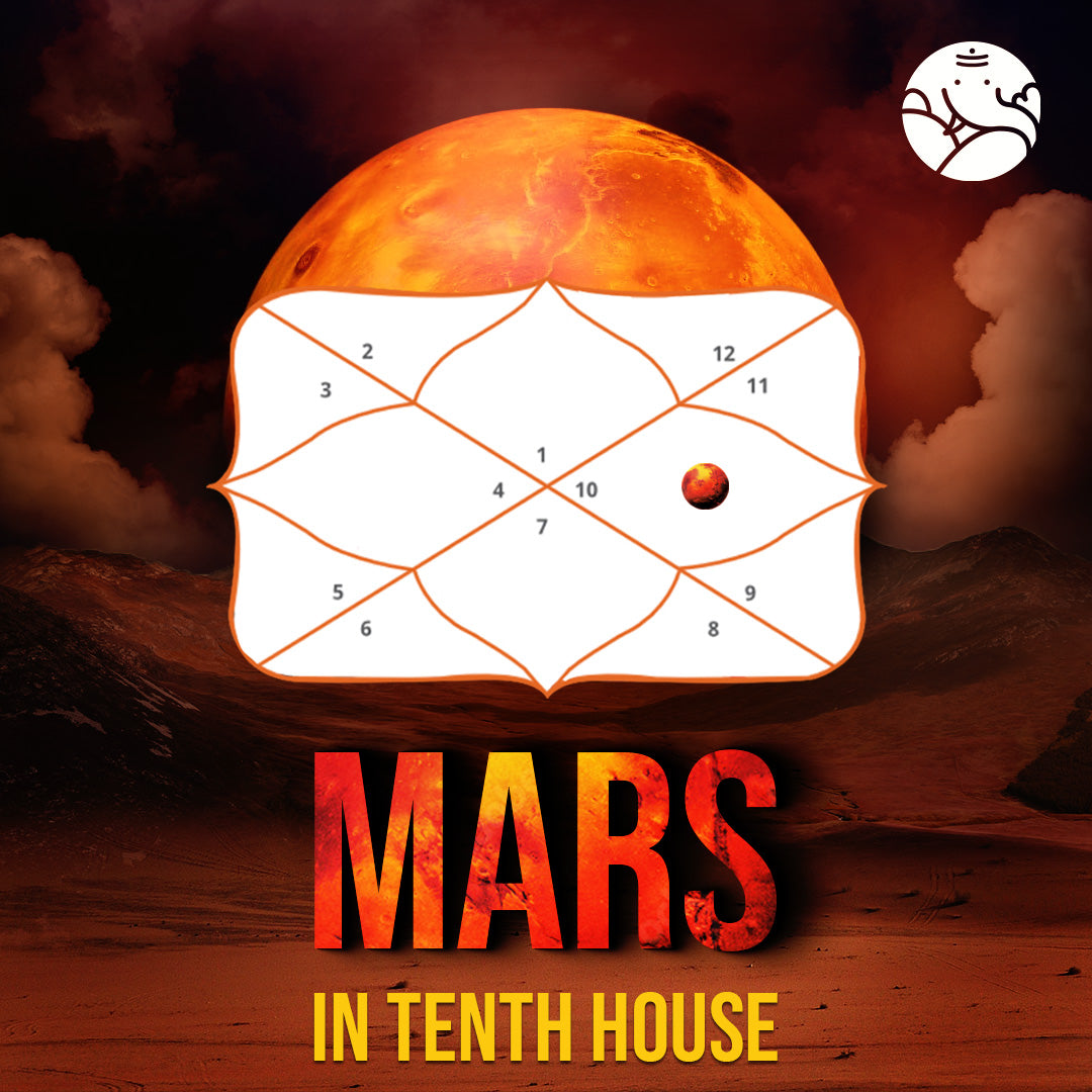  Марс у 10-му домі Риси характеру