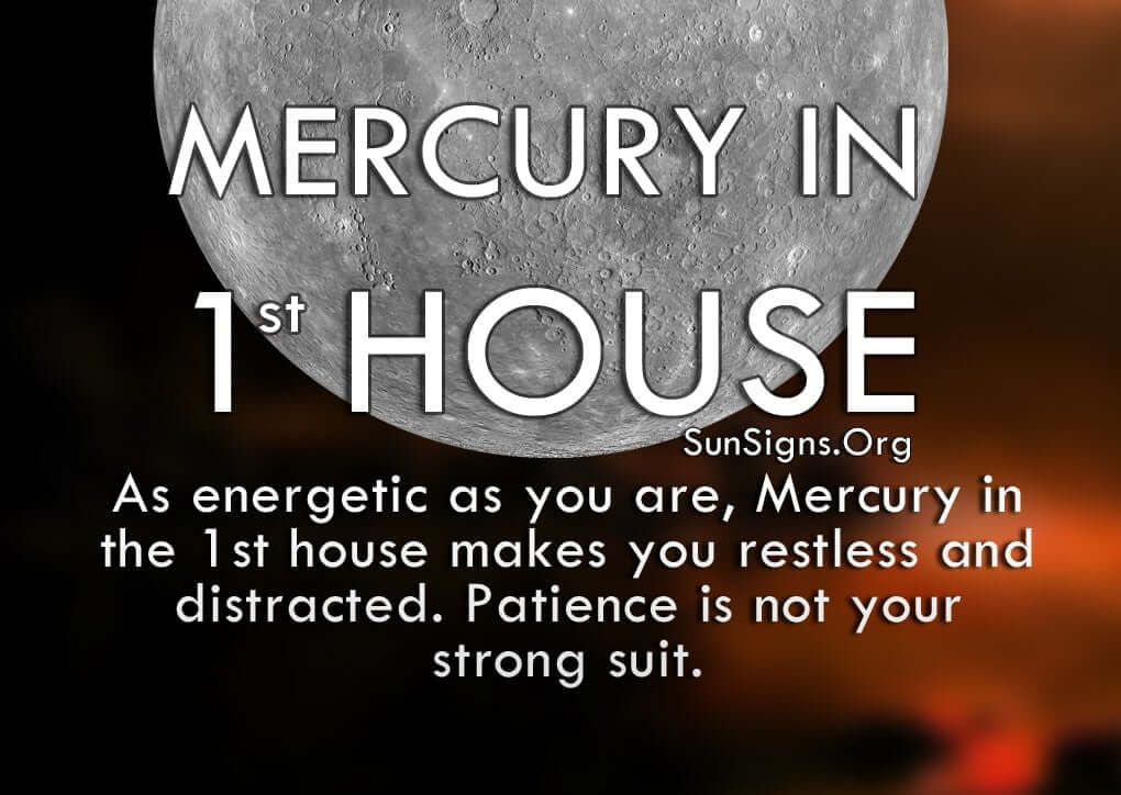  Merkuur 1. majas Isiksuseomadused