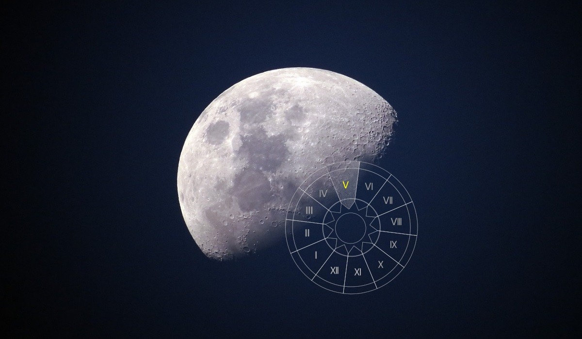  ماه در ویژگی های شخصیتی خانه پنجم