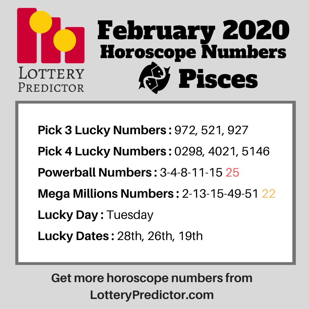  Pisces Lucky Numbers