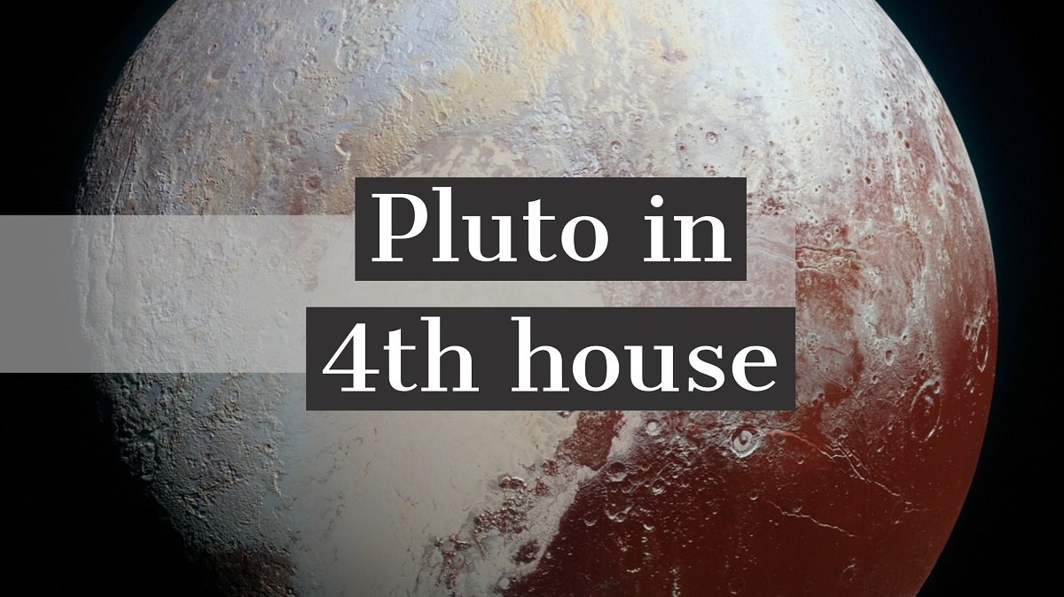  Pluto katika Sifa za 4 za Mtu