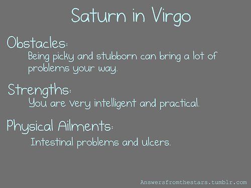  Saturns Jaunavas zīmē un personības iezīmes