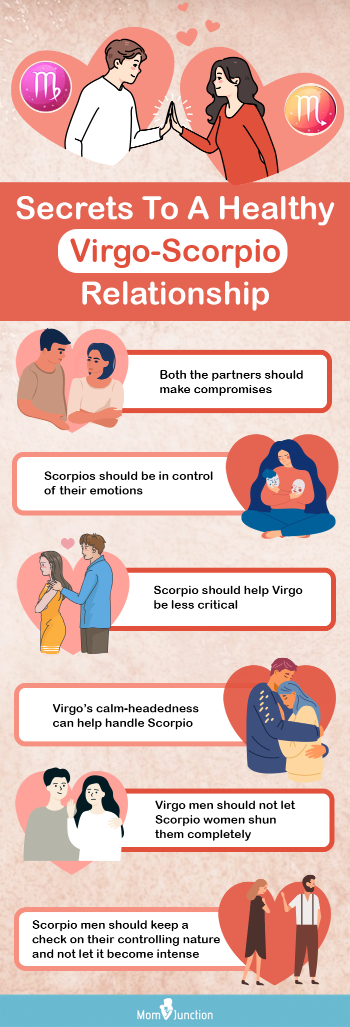  Compatibilidade de Escorpión no amor, o matrimonio e as relacións