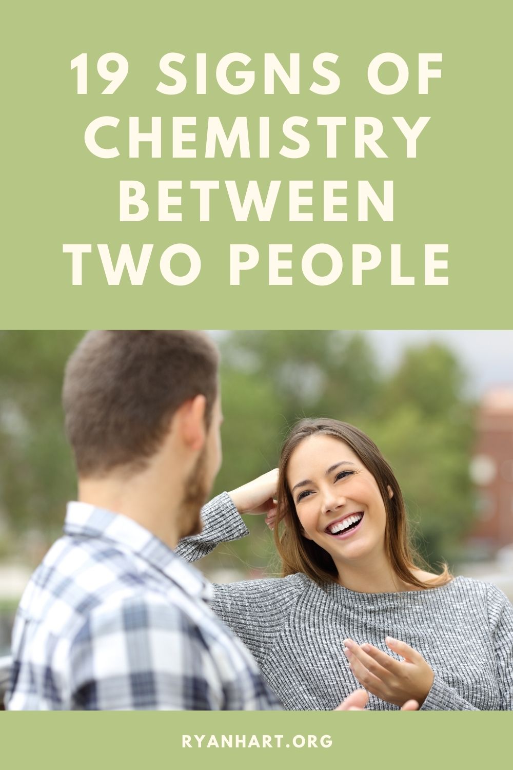  दो लोगों के बीच रसायन विज्ञान के 19 लक्षण