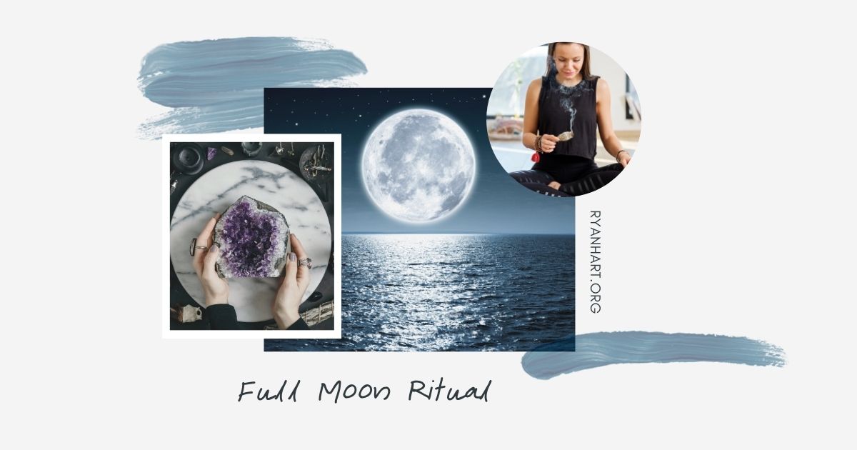  Eenvoudig ritueel bij volle maan voor loslaten, energie en reiniging