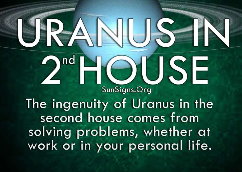  Uranus sa 2nd House Personality Traits