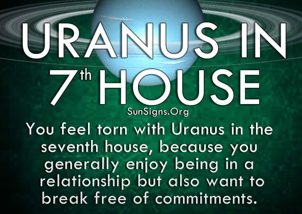  Urano en Casa 7 Rasgos de personalidad