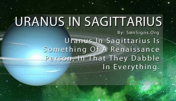  Uranus katika Sagittarius Maana na Sifa za Utu