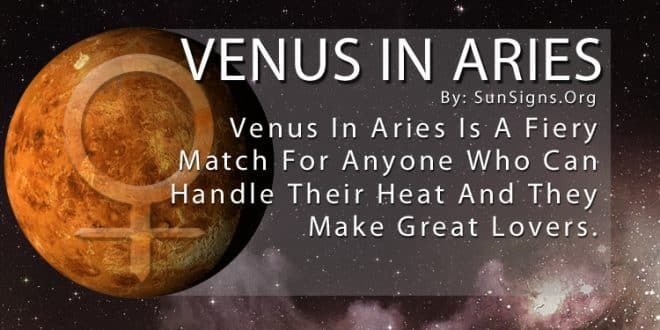  Venera u Ovnu Značenje i crte ličnosti