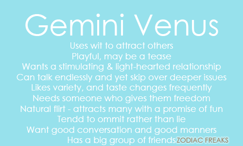  Makna Venus dalam Gemini dan Ciri-ciri Kepribadian