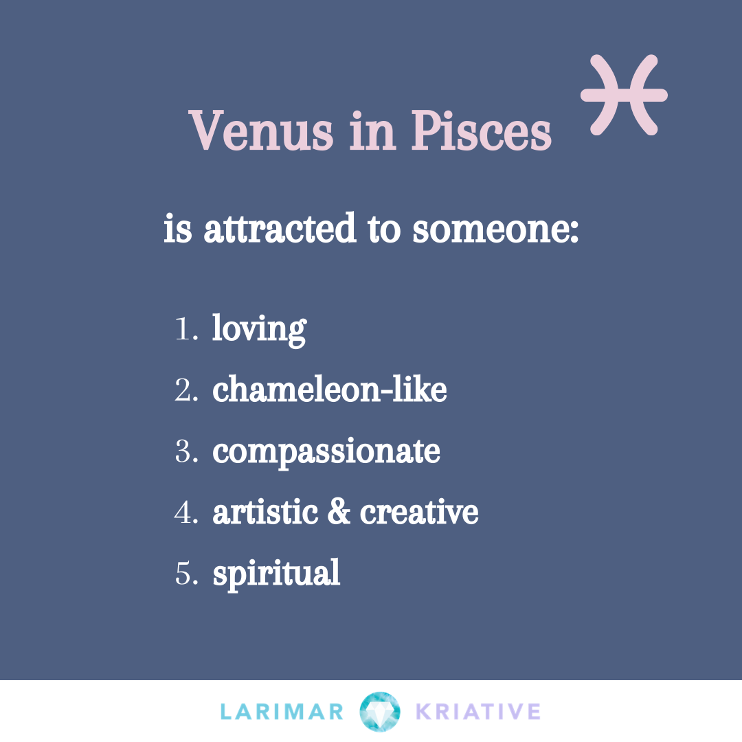  Venus li Pisces Wate û Taybetmendiyên Kesayetiyê