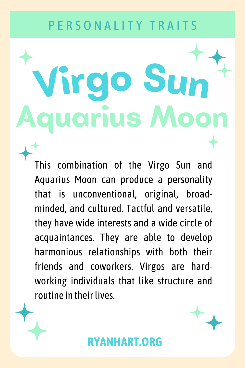  Panna Słońce Wodnik Księżyc Cechy osobowości