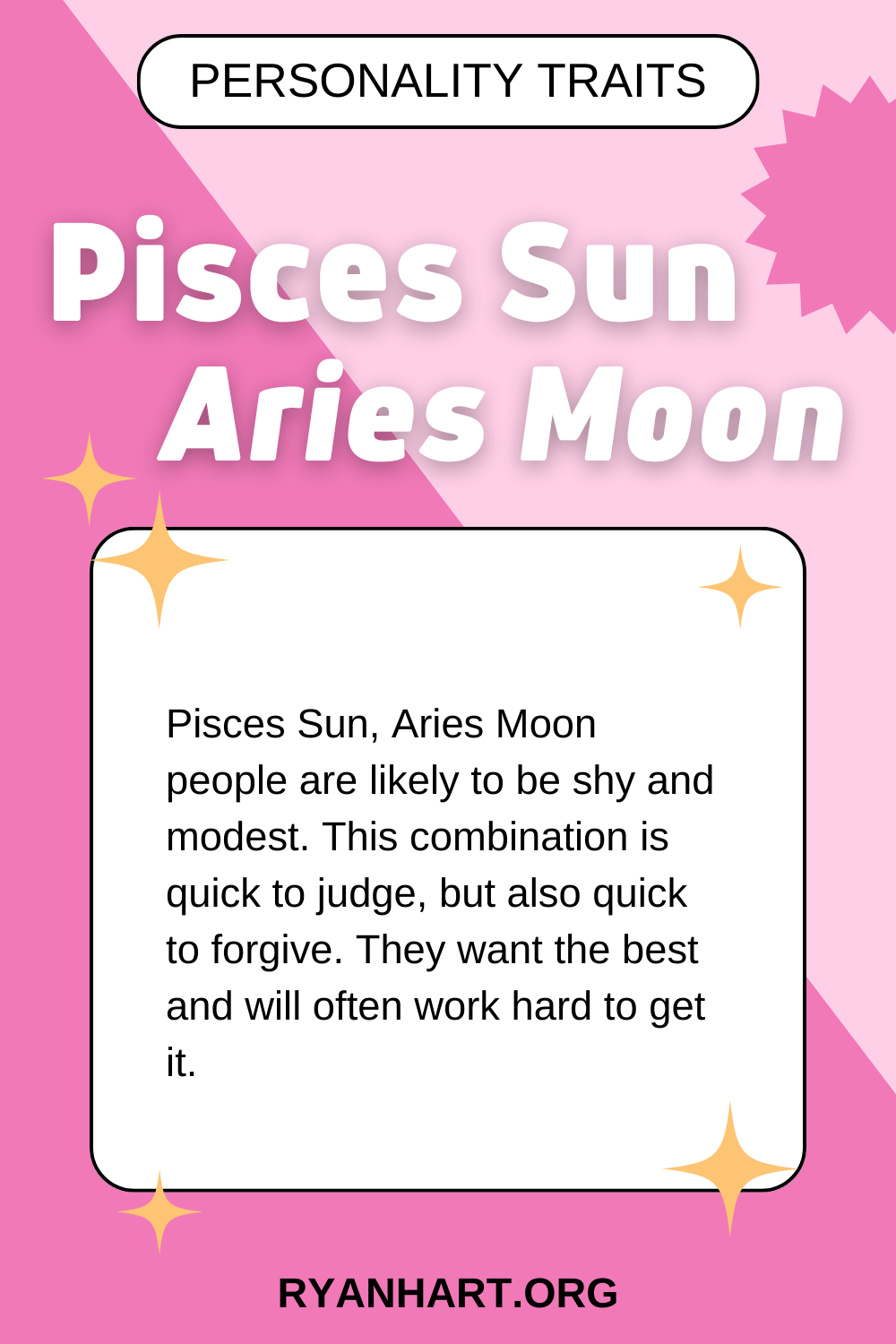  Pisces Sun Aries Moon Persoanlikheidstrekken