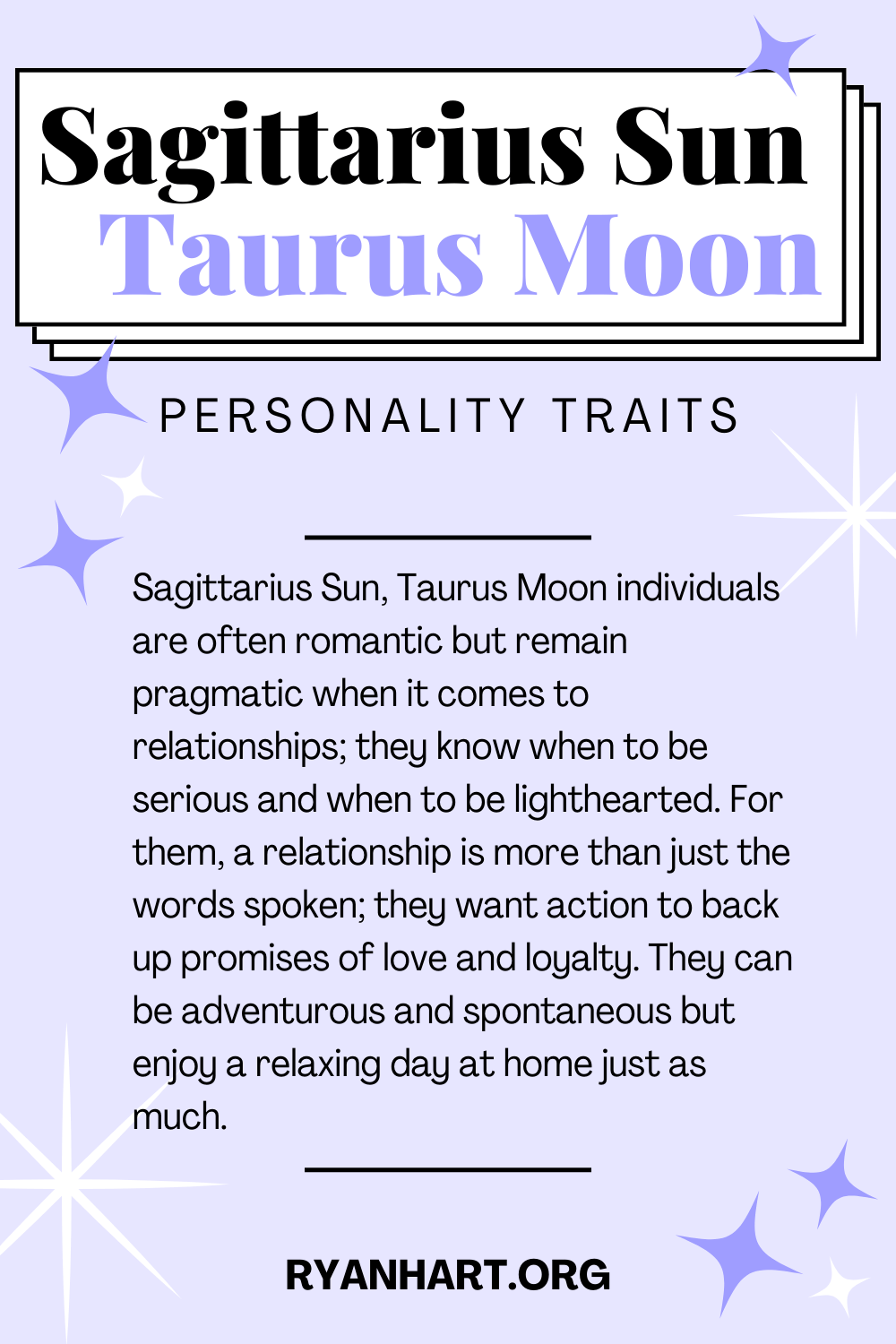  Sagittarius Sun Taurus Moon Persoanlike trekken
