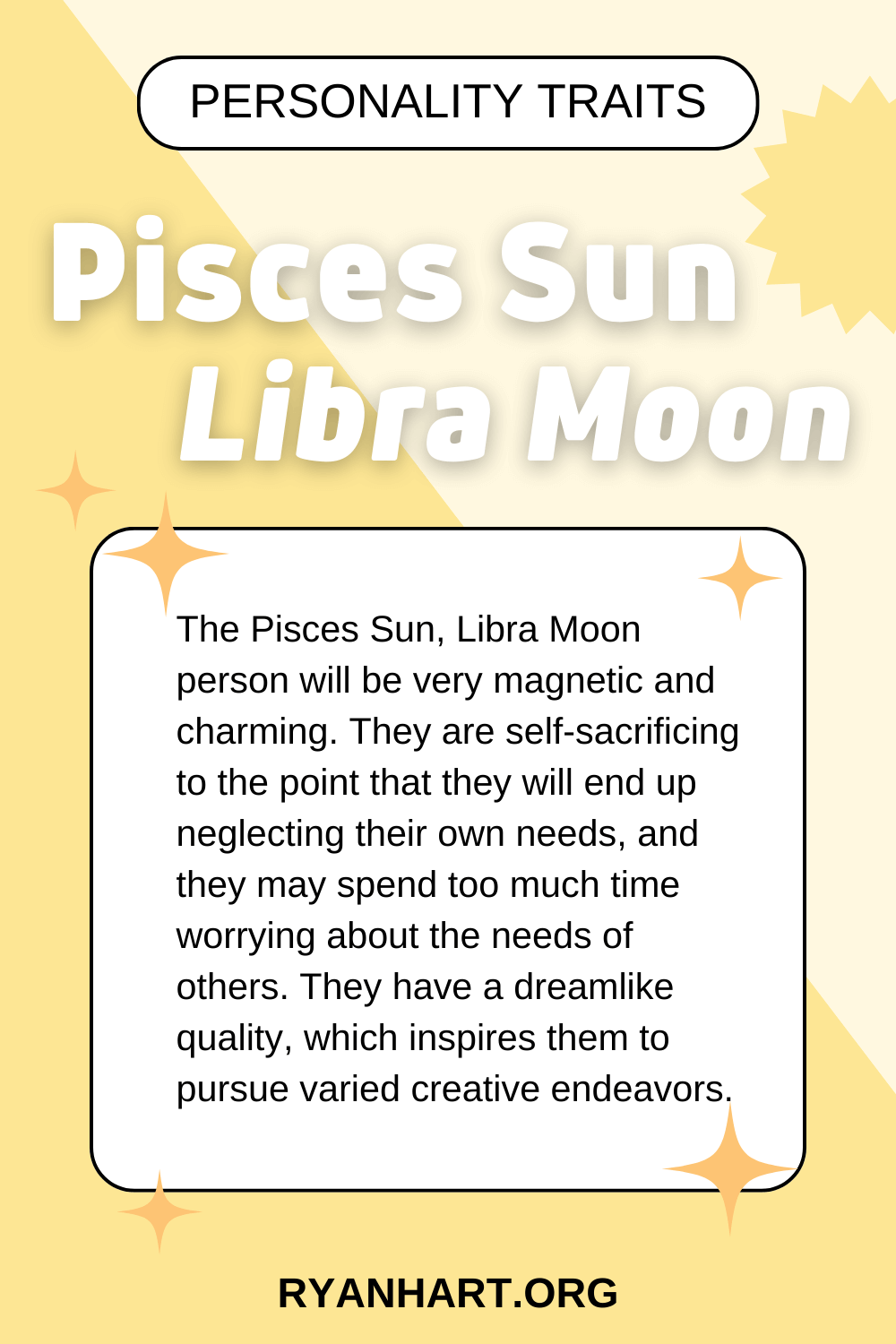  میش سورج لیبرا چاند کی شخصیت کی خصوصیات