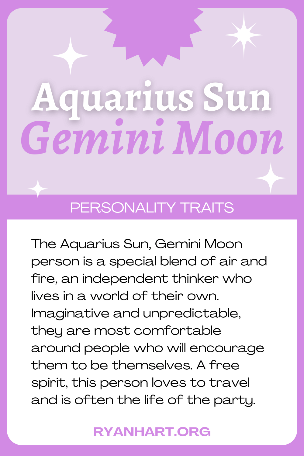  Taybetmendiyên Kesayetiyê yên Aquarius Sun Gemini Moon