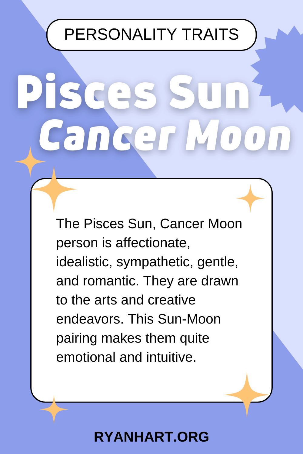  Pisces Sun Cancer Moon ລັກສະນະຂອງບຸກຄະລິກກະພາບ