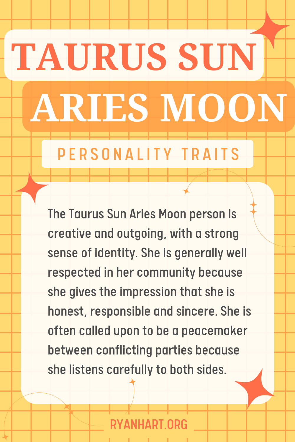  Taurus Sun Aries Moon Taybetmendiyên Kesayetiyê
