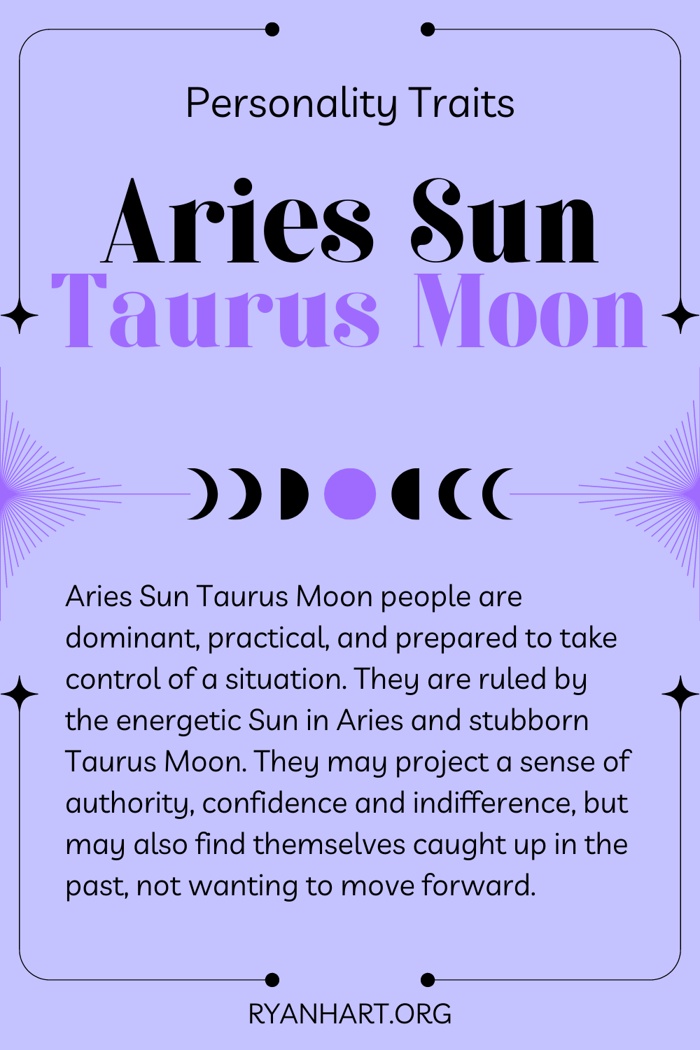  Aries Sun Taurus Moon លក្ខណៈបុគ្គលិកលក្ខណៈ