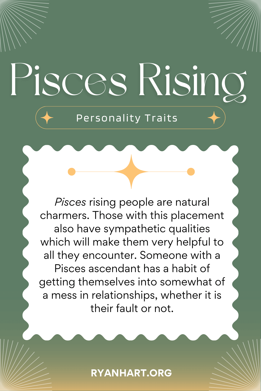 Pisces Rising Sign &amp; amp; Ascendant Persoanlike trekken