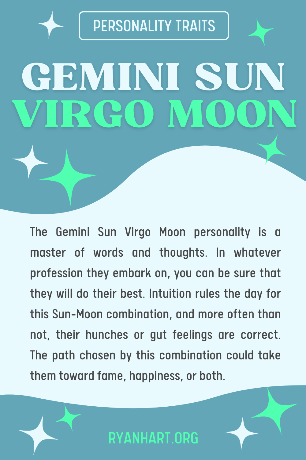 Ciri Keperibadian Gemini Sun Virgo Moon